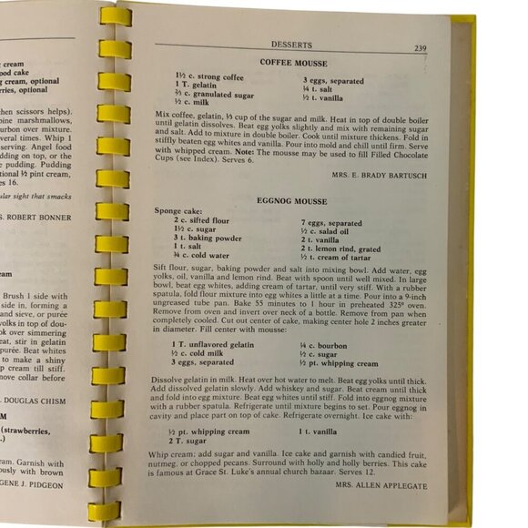 Party Potpourri Cookbook Junior League of Memphis Menus for Entertaining 1988 - Picture 9 of 11
